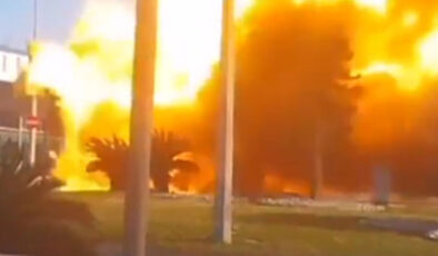 Son dakika: Antalya'da bir cip önce yandı sonra patladı