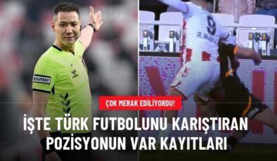 İşte Türk futbolunu karıştıran pozisyonun VAR kayıtları