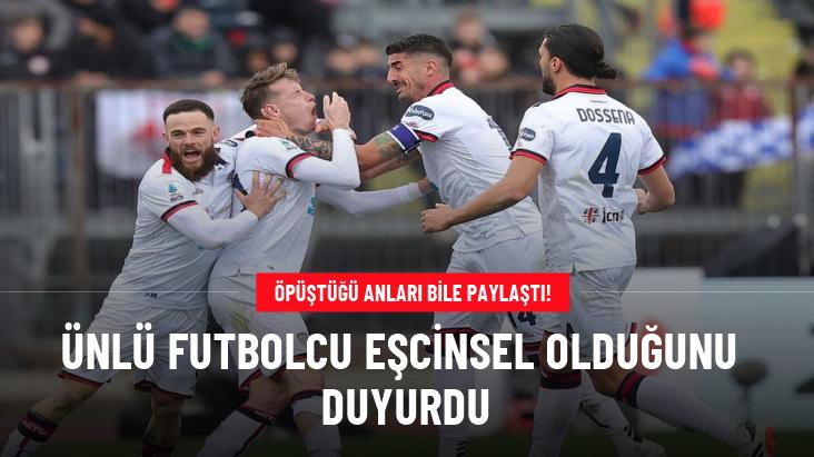 Ünlü futbolcu eşcinsel olduğunu duyurdu