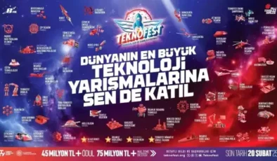 TEKNOFEST 2025 Teknoloji Yarışmalarına Başvurular Başladı