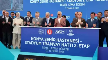 Bakan Uraloğlu: “Konya’nın kent içi raylı sistem ağını; 27.7 kilometreden 134 km’ye yükseltmiş olacağız”
